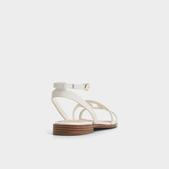 Aldo Greengrove White Women's Flats - Flat sandal White