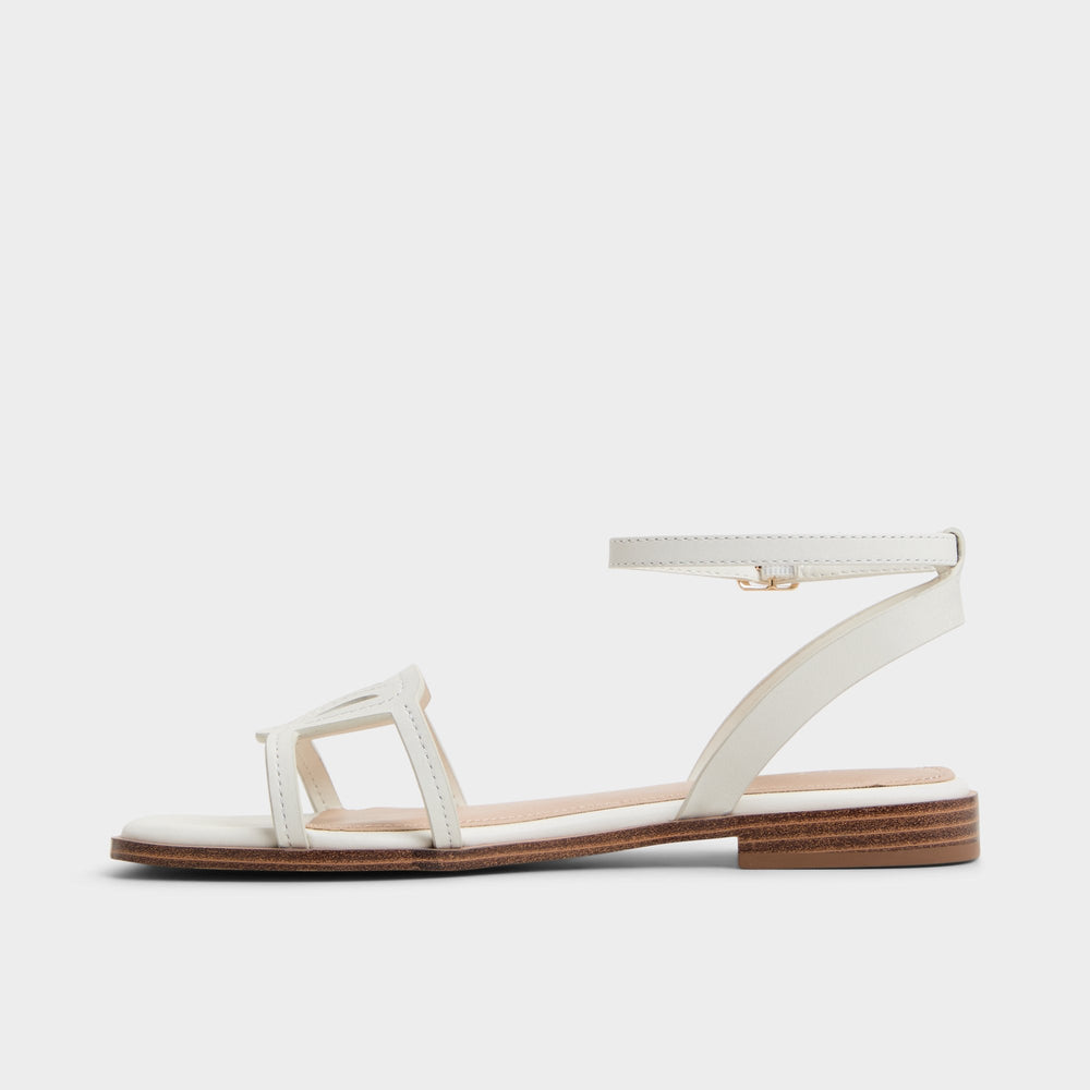 Aldo Greengrove White Women's Flats - Flat sandal White