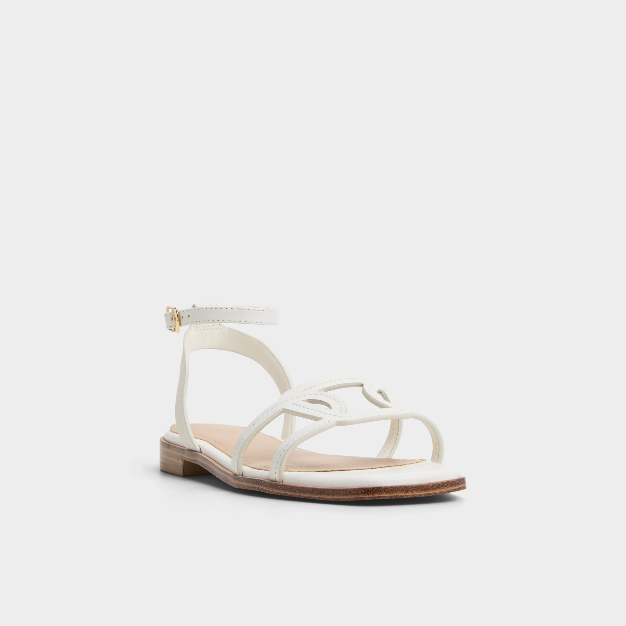 Aldo Greengrove White Women's Flats - Flat sandal White