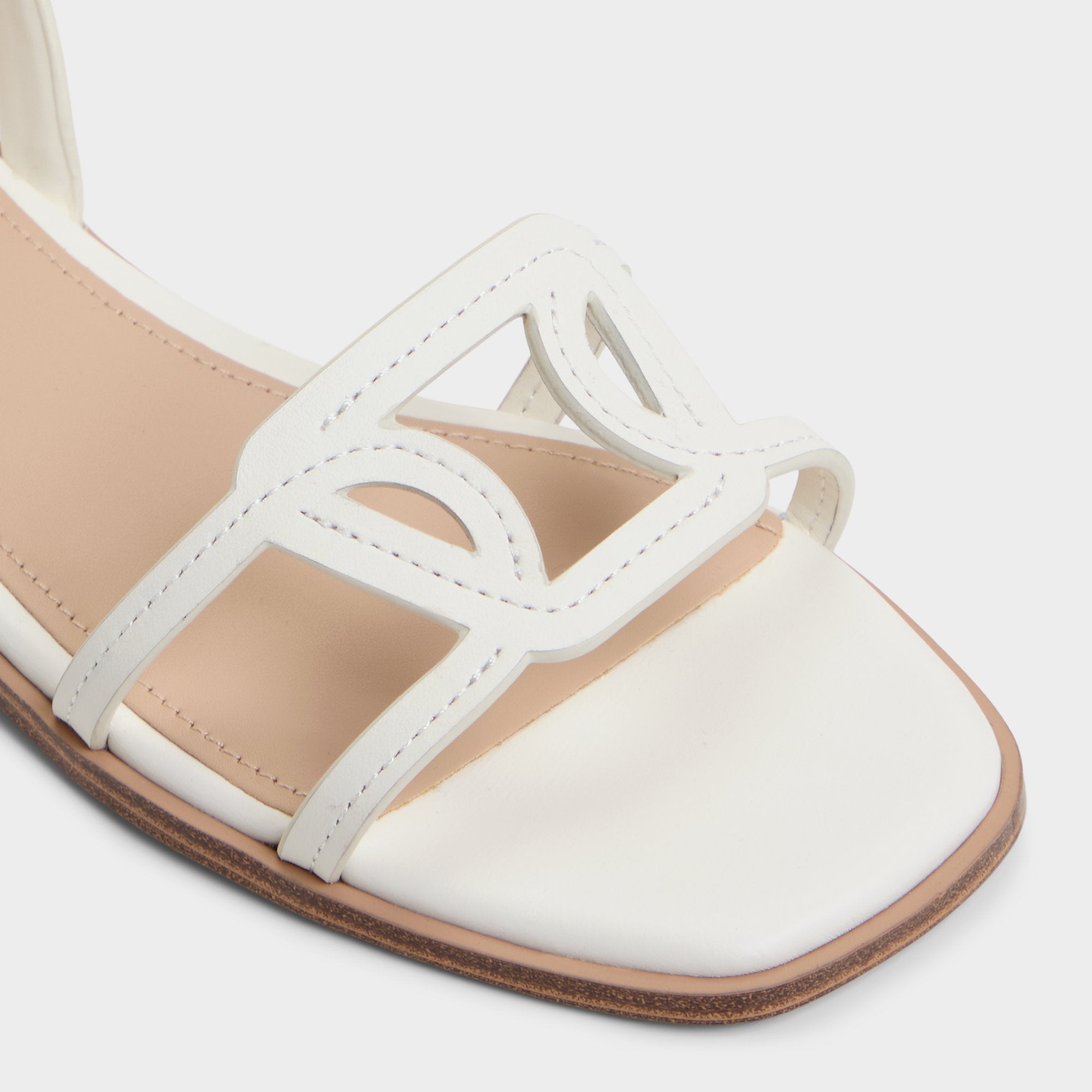 Aldo Greengrove White Women's Flats - Flat sandal White