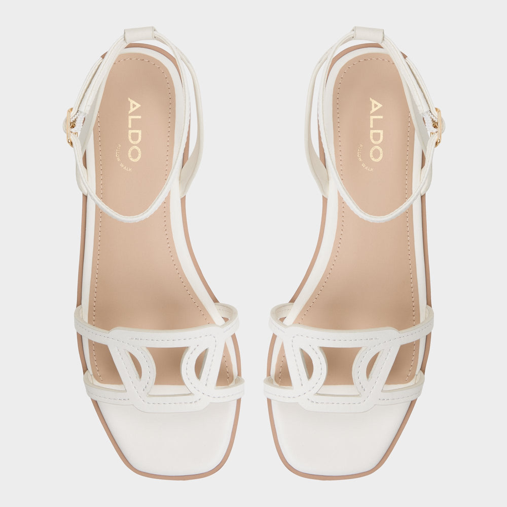 Aldo Greengrove White Women's Flats - Flat sandal White