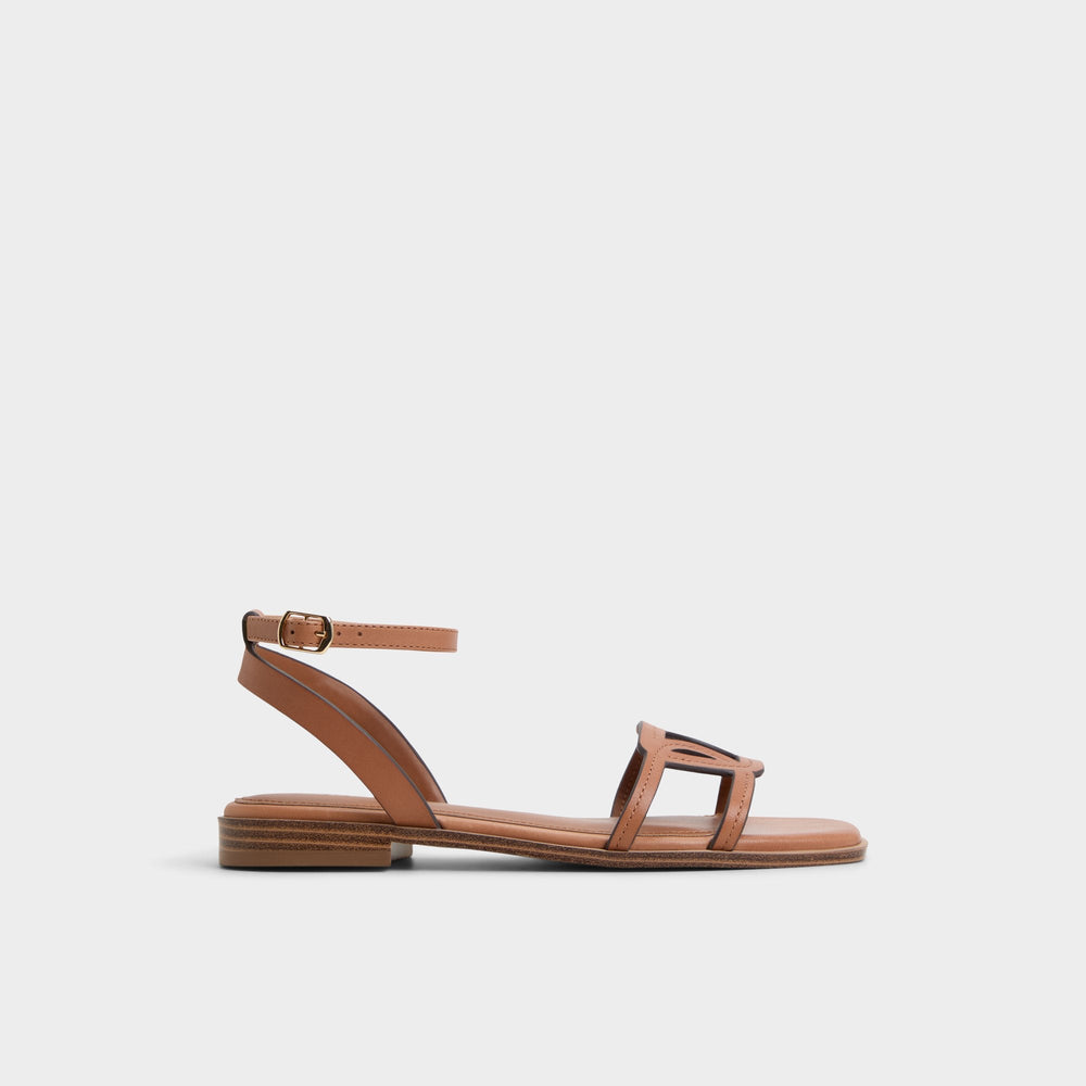 Aldo Greengrove Medium Brown Women's Flats - Flat sandal Medium brown