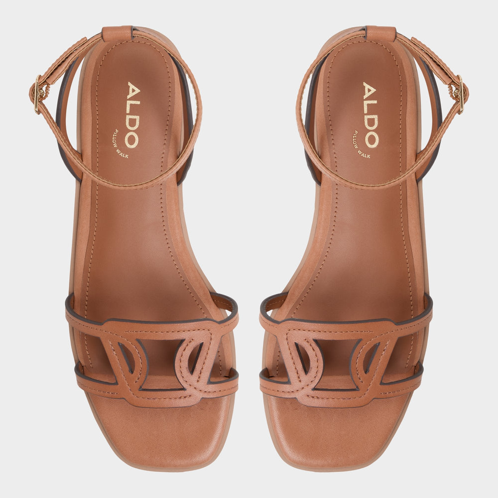 Aldo Greengrove Medium Brown Women's Flats - Flat sandal Medium brown