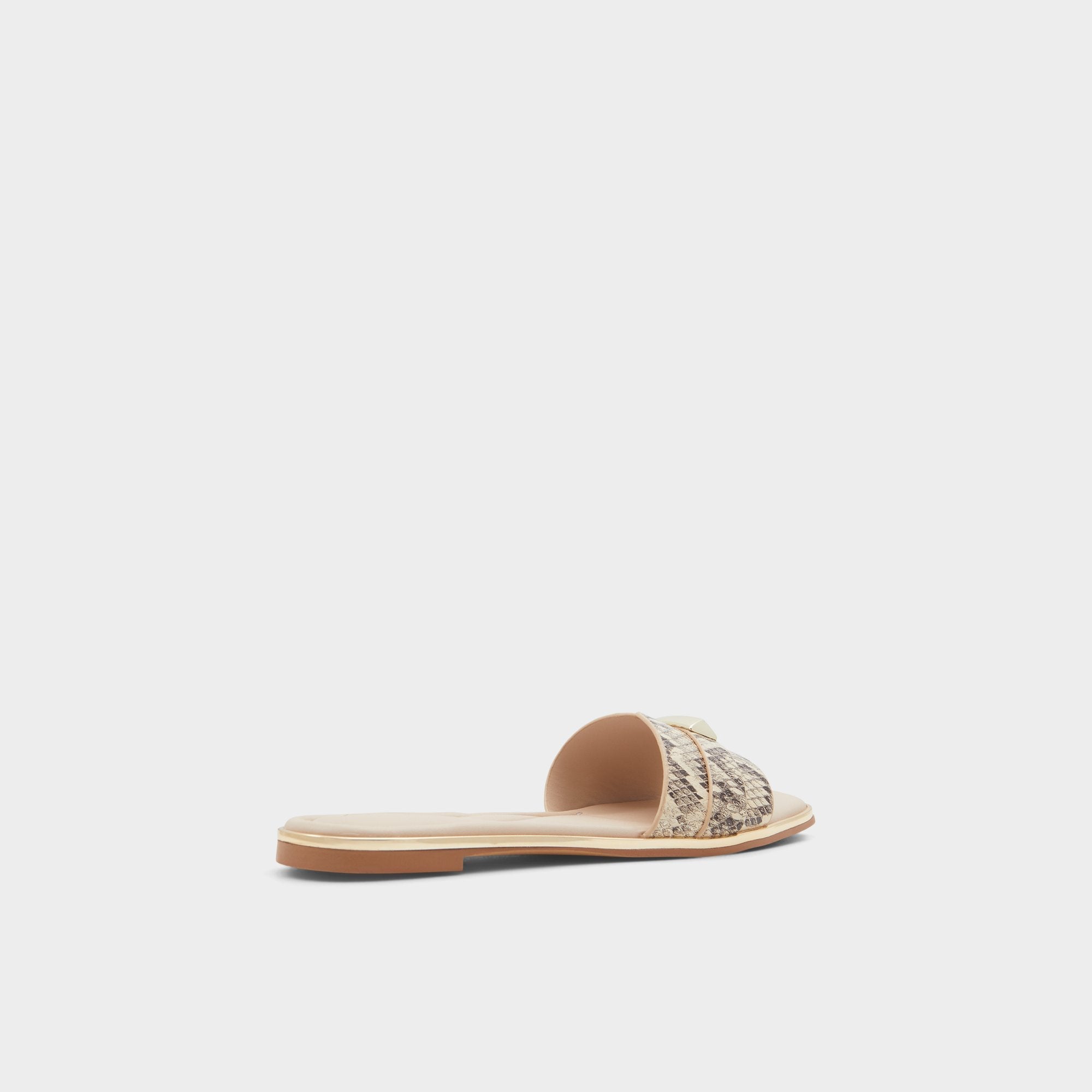 Aldo Darine Natural Women's Flats - Slide sandal Natural