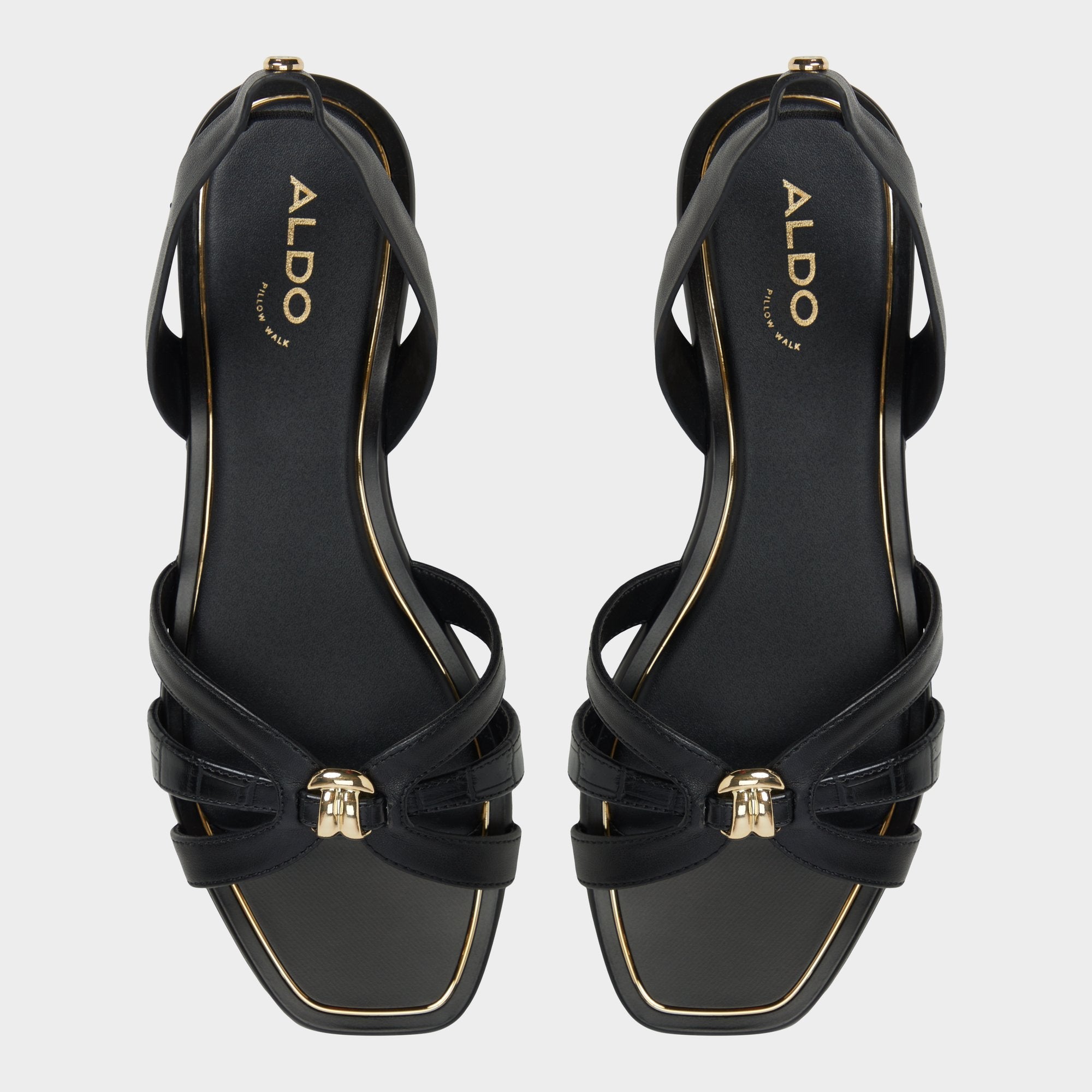 Aldo Marassita Black Women's Slingbacks - Flat sandal Black