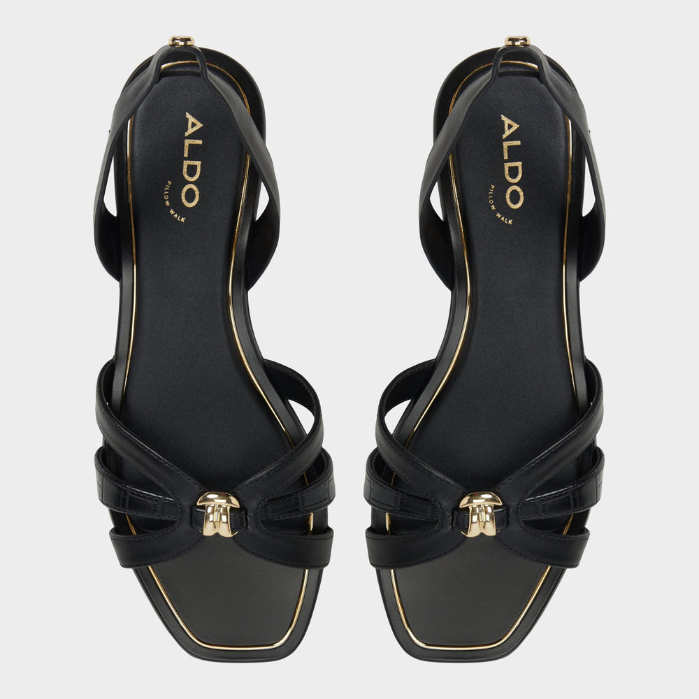 Aldo Marassita Black Women's Slingbacks - Flat sandal Black