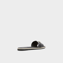 Aldo Darine Black Women's Flats - Slide sandal Black