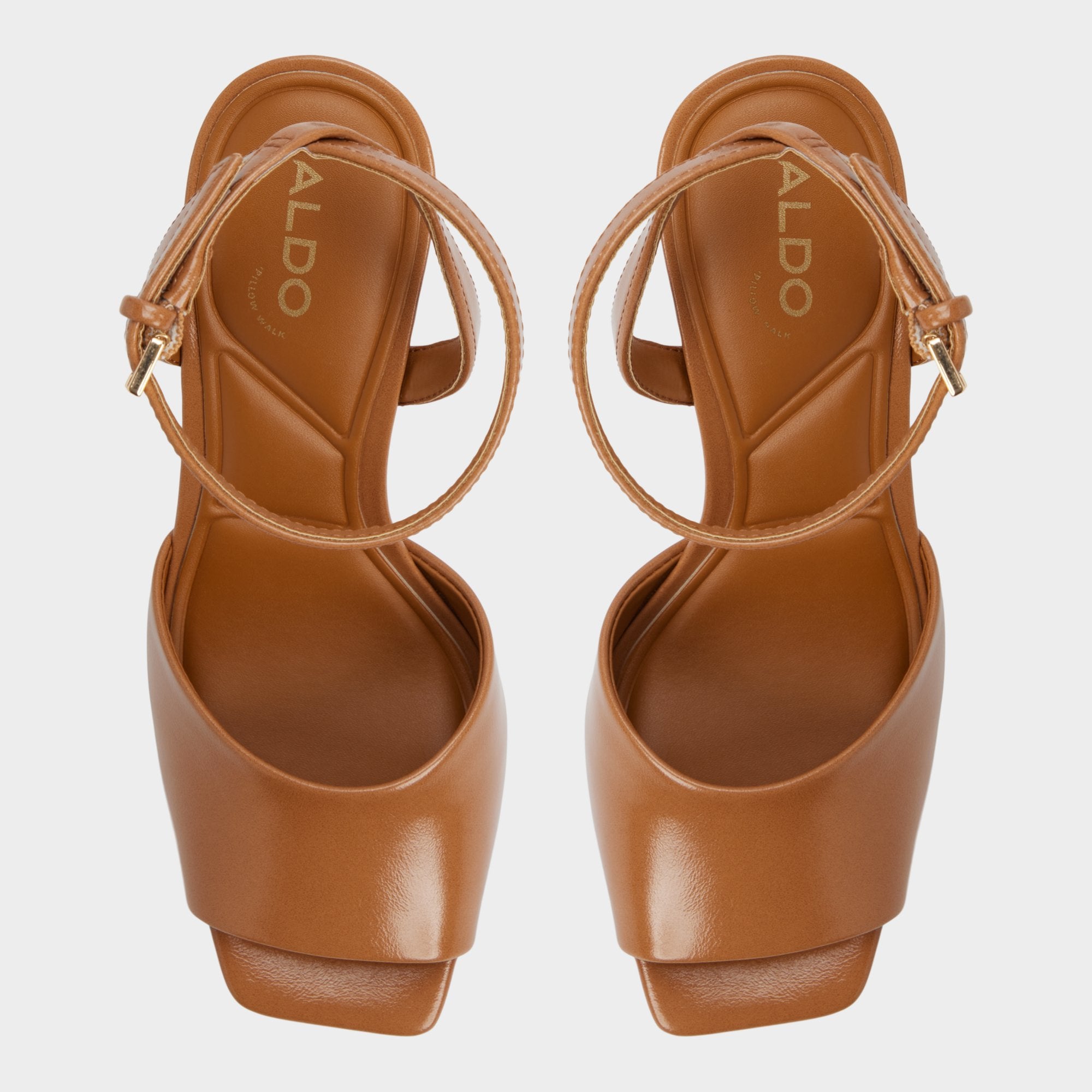 Aldo Kaiasien in Tan - Heeled sandal, Stiletto heel Tan