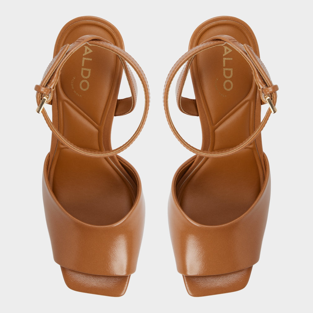 Aldo Kaiasien in Tan - Heeled sandal, Stiletto heel Tan