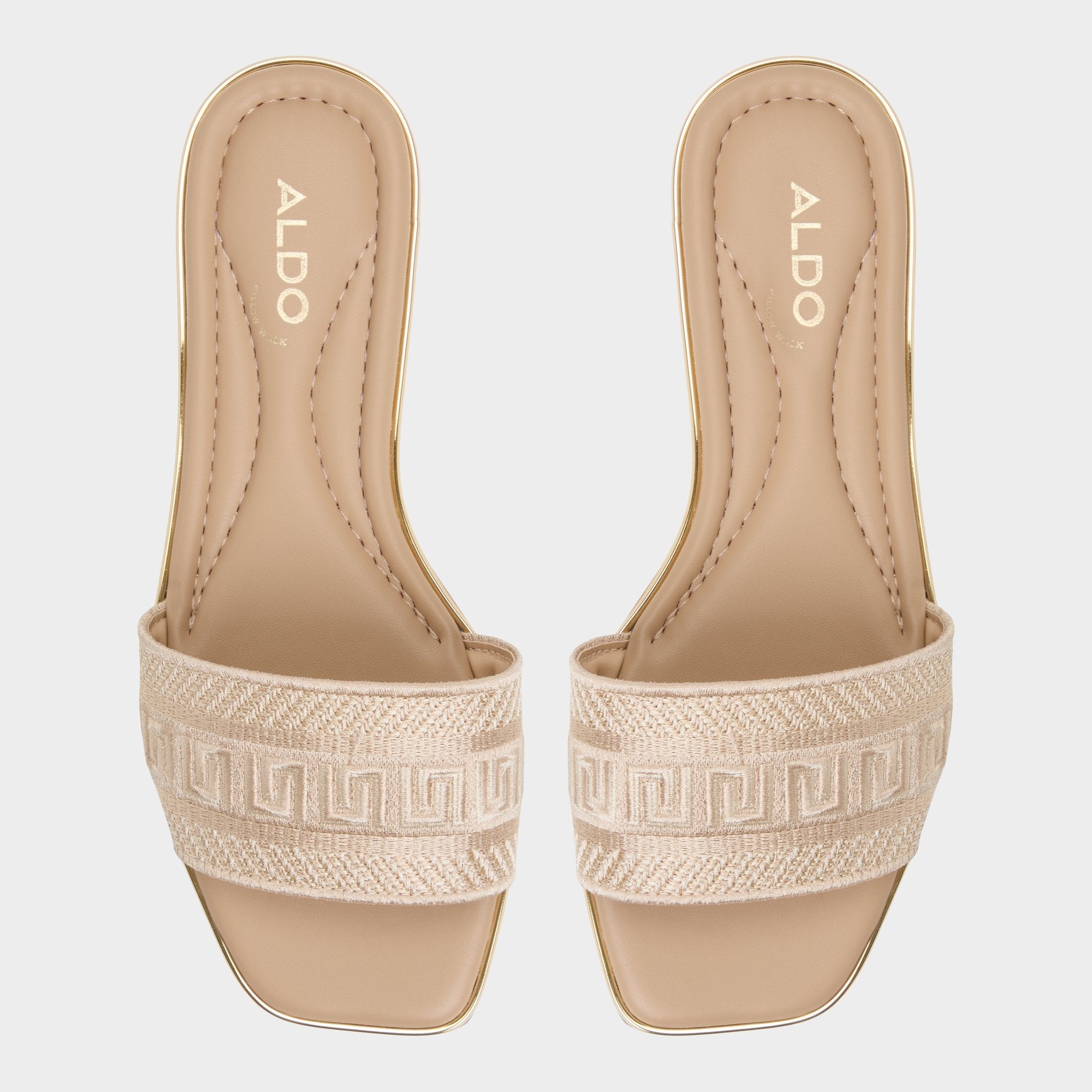Aldo Oceania Sand Women's Flats - Slide sandal Sand