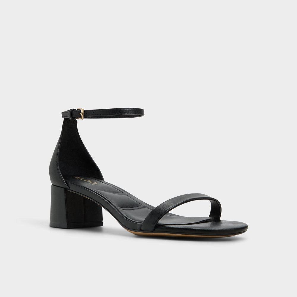 Aldo Calliope Black Women's Block heels - Heeled sandal, Block heel Black