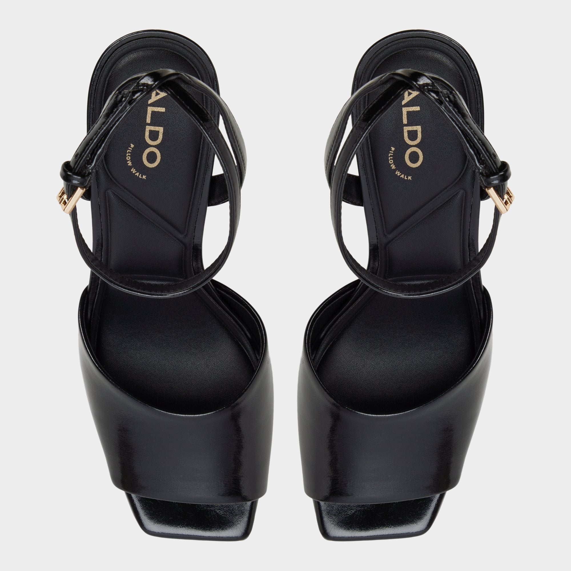 Aldo Kaiasien in Black - Heeled sandal, Stiletto heel Black