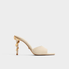 Aldo Seashella Bone Women's Heeled mules - Heeled mule Bone