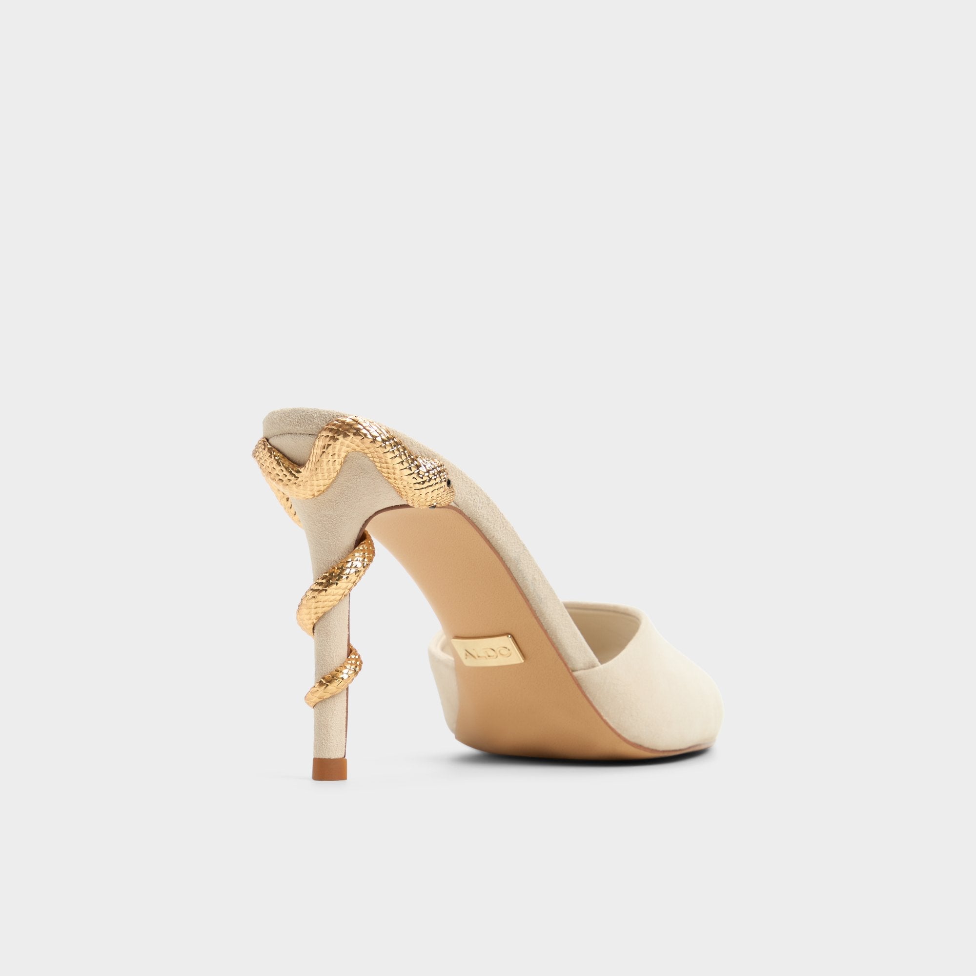 Aldo Seashella Bone Women's Heeled mules - Heeled mule Bone