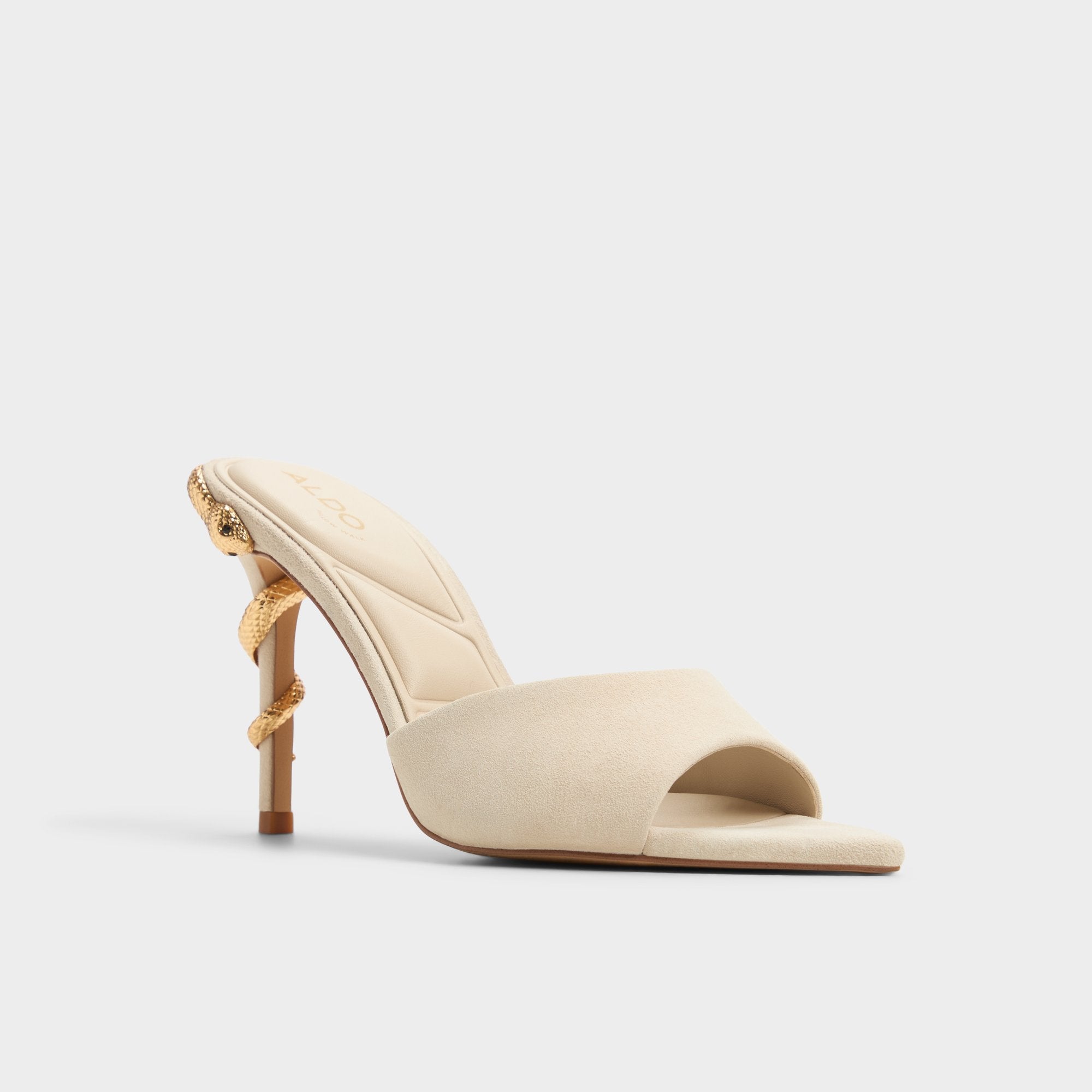 Aldo Seashella Bone Women's Heeled mules - Heeled mule Bone