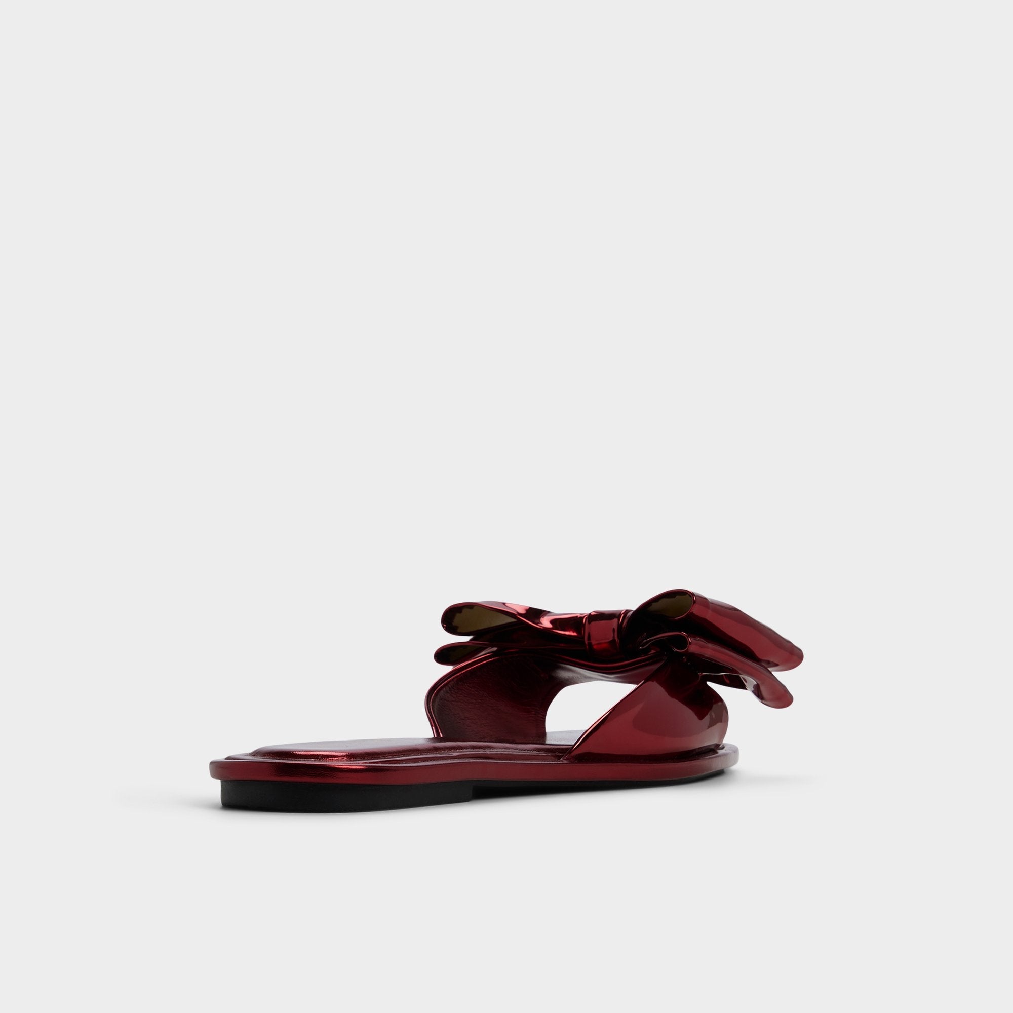 Aldo Bowetta in Medium Red - Slide sandal Medium red