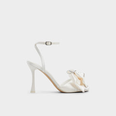 Aldo Tinsel in Other White - Strappy heeled sandal, Stiletto heel Other white