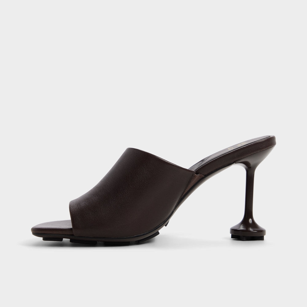 Aldo Demogorgon in Dark Brown - Women's heeled mule Dark brown