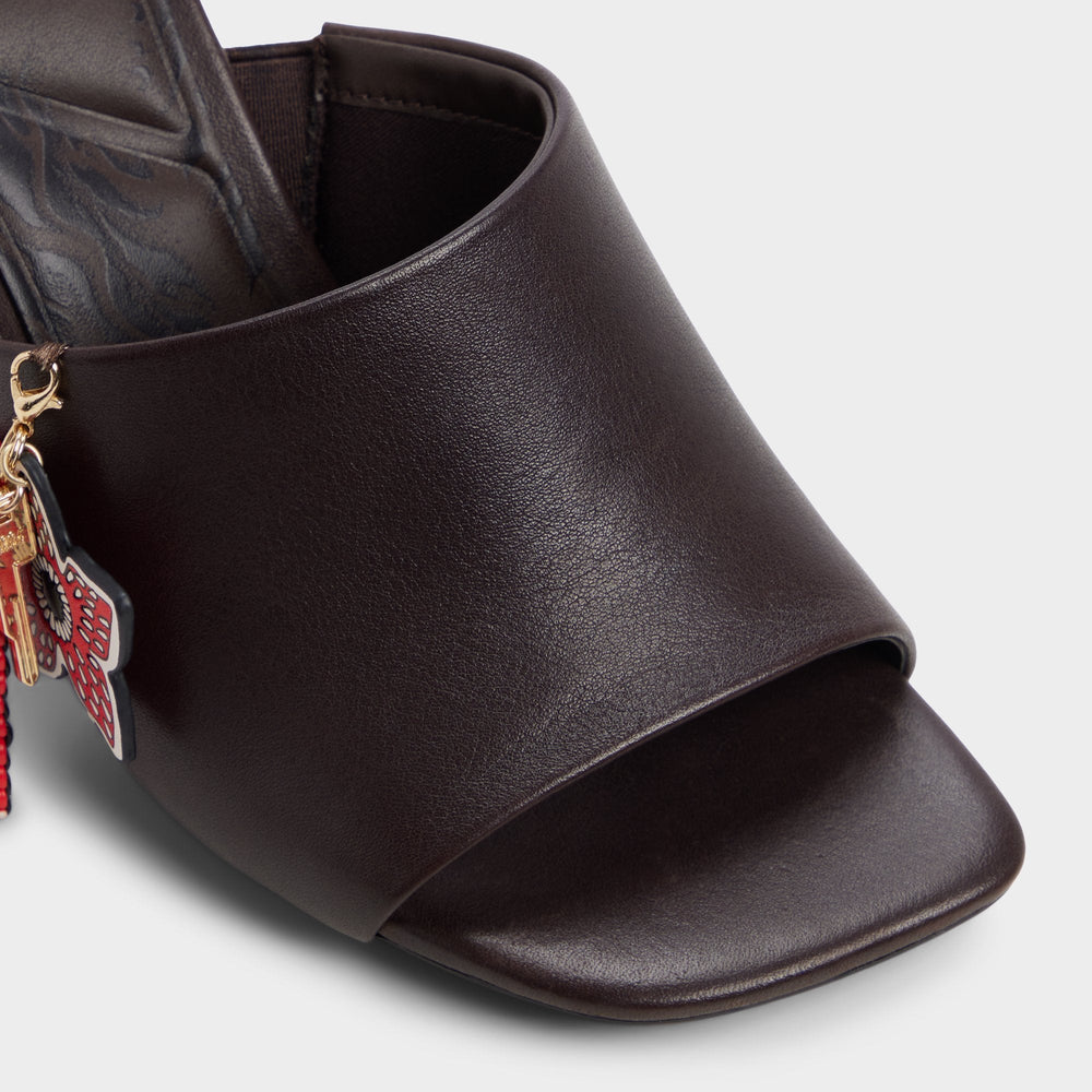 Aldo Demogorgon in Dark Brown - Women's heeled mule Dark brown