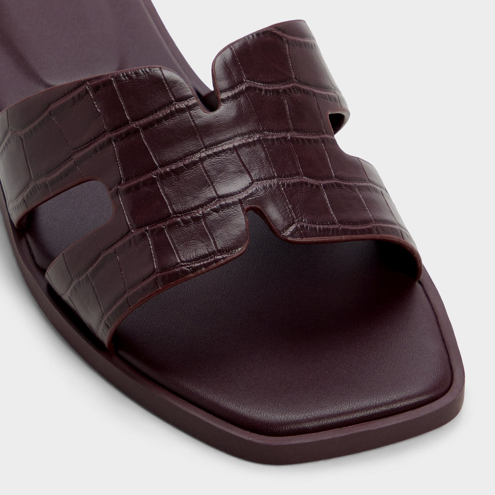 Aldo Itsandal in Bordo - Slide sandal Bordo