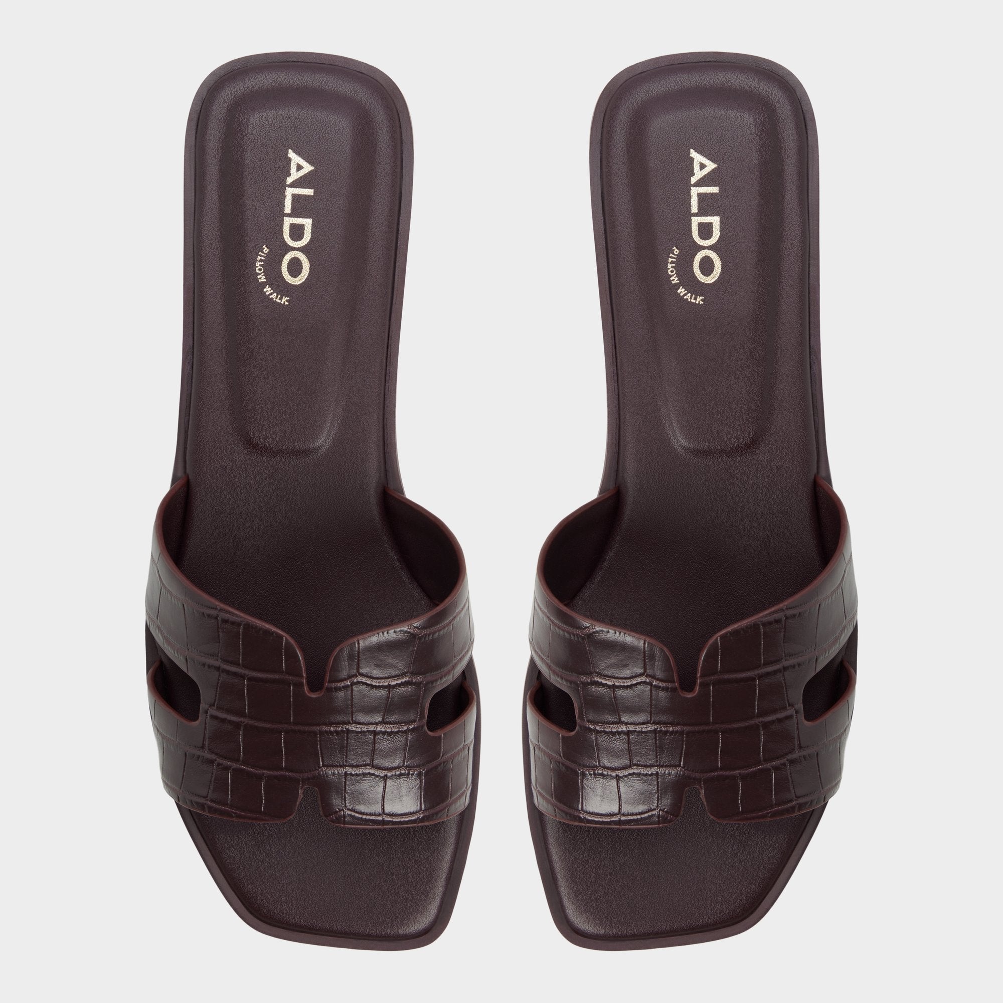Aldo Itsandal in Bordo - Slide sandal Bordo