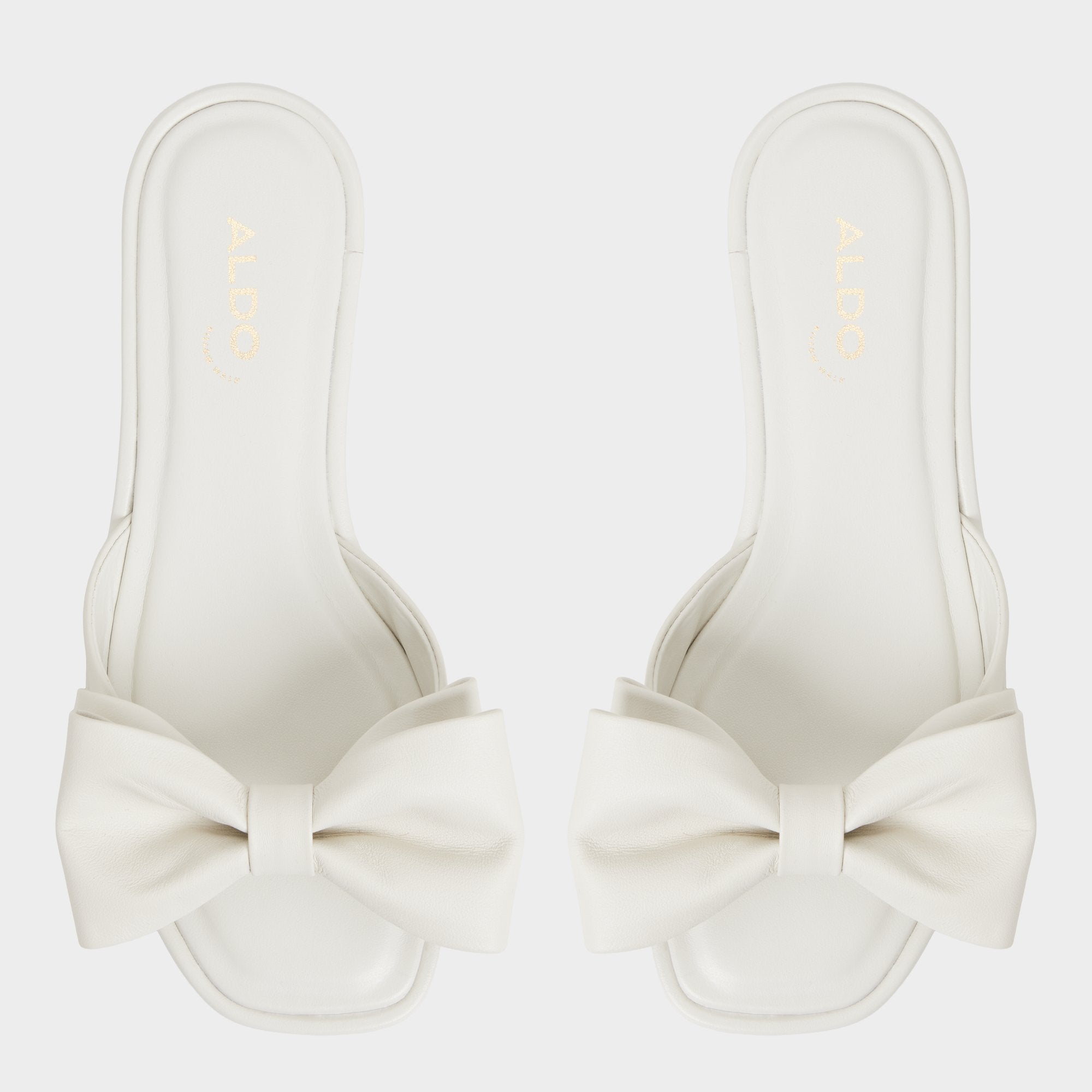 Aldo Bowetta in Other White - Slide sandal Other white