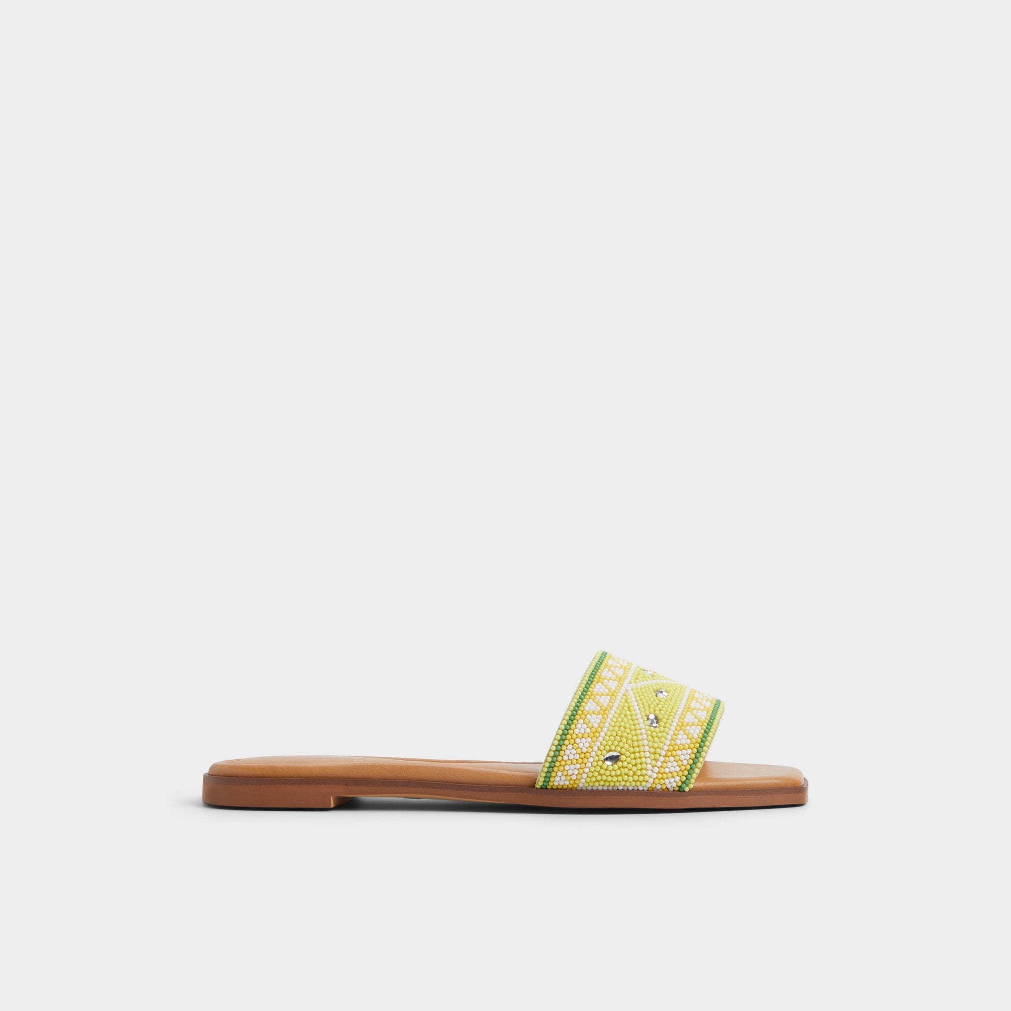 Aldo Seavacay Bright Yellow Women's Travel essentials - Slide sandal Bright Yellow