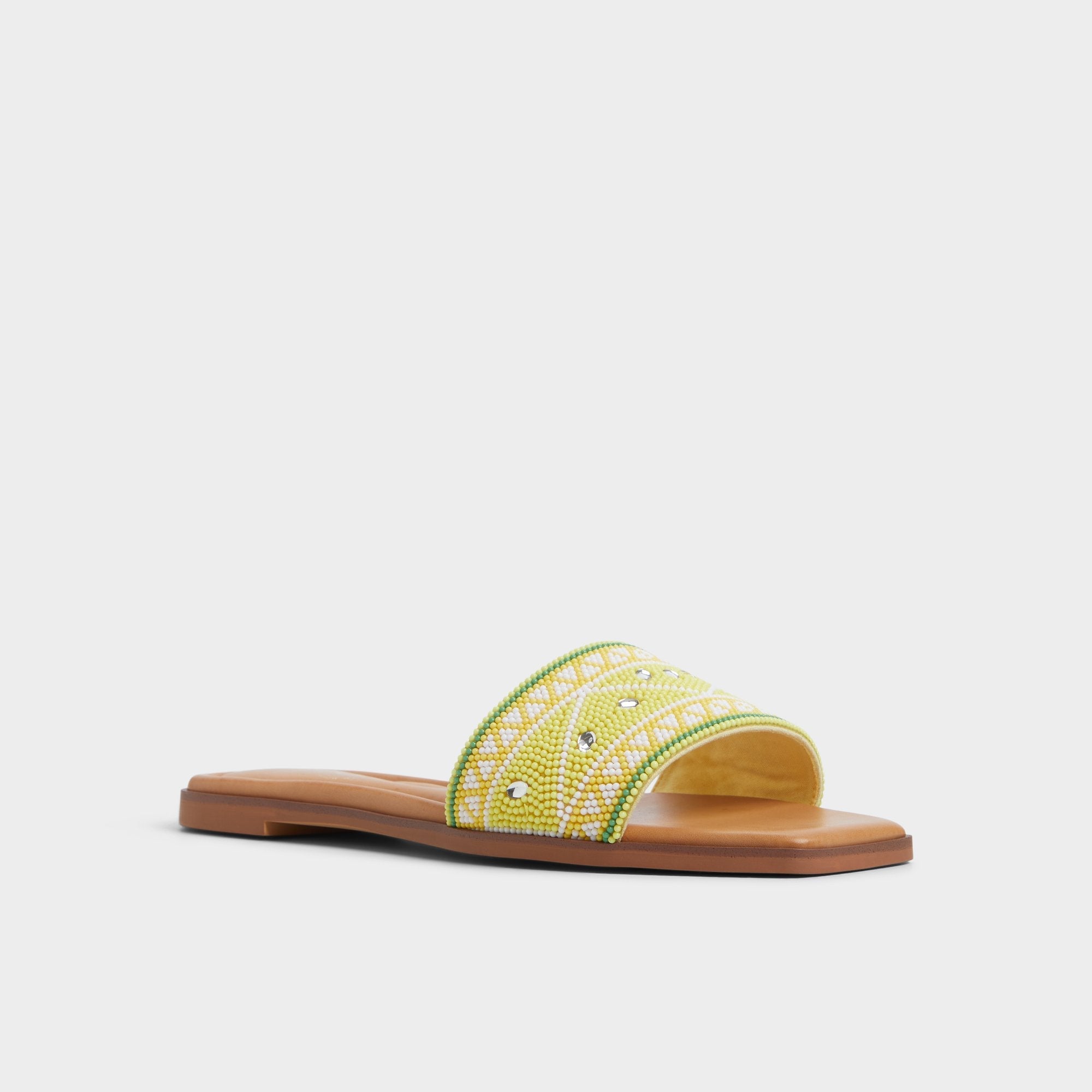 Aldo Seavacay Bright Yellow Women's Travel essentials - Slide sandal Bright Yellow