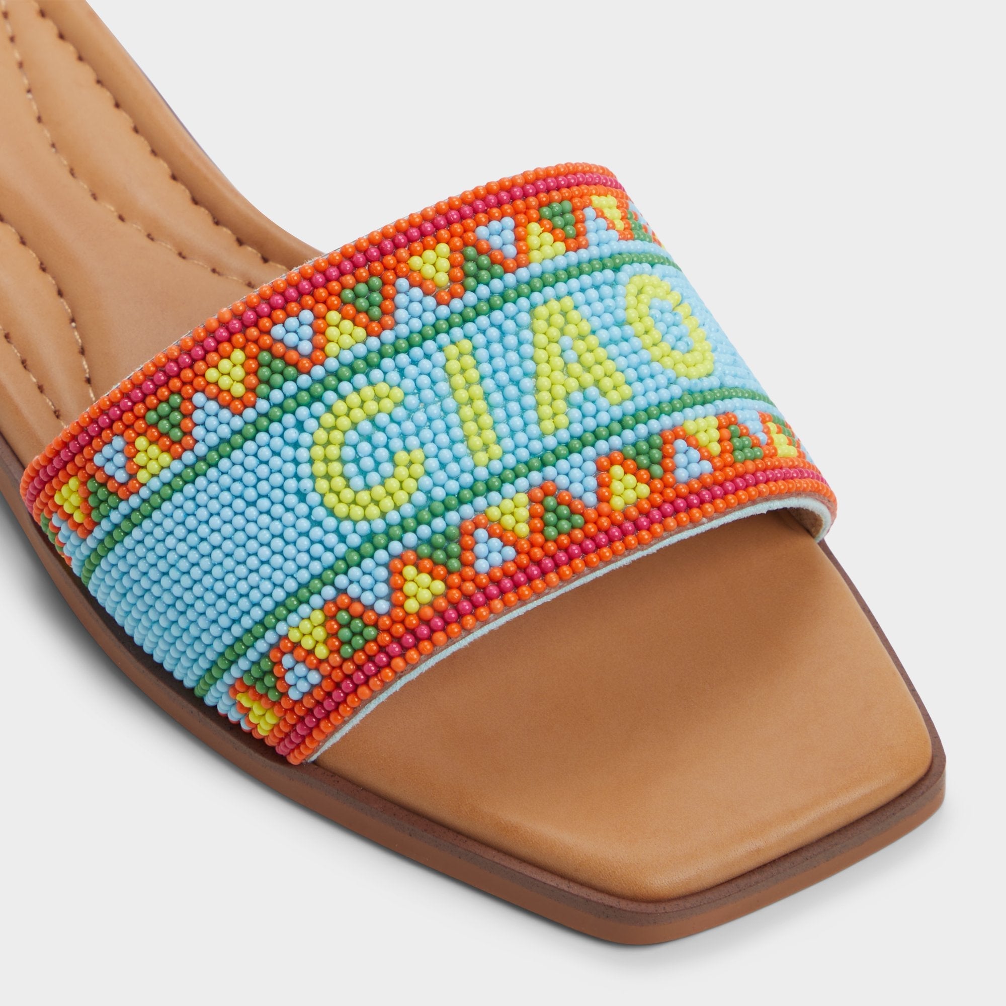 Aldo Seavacay Bright Multi Women's Flats - Slide sandal Bright Multi