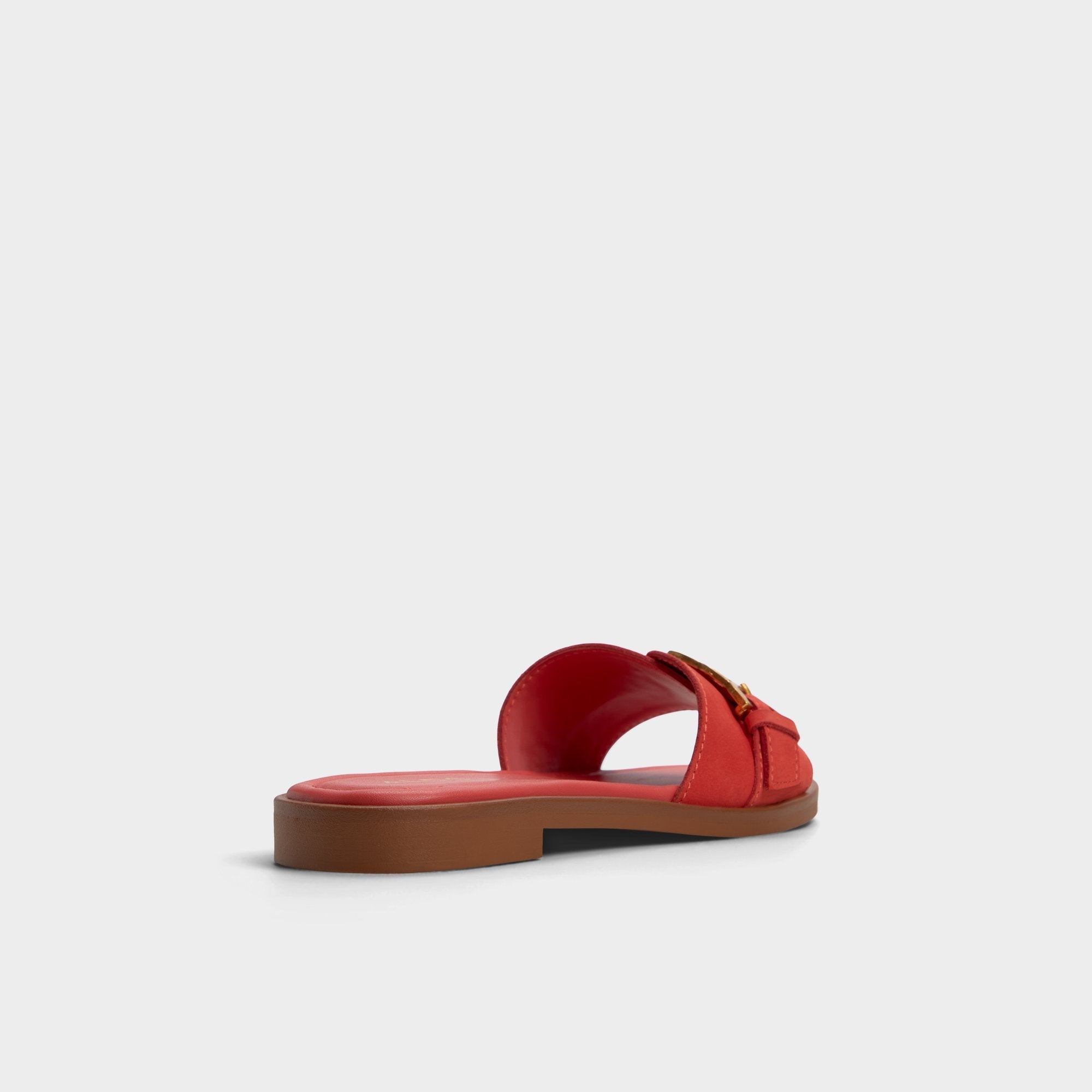 Aldo Dallaedar Medium Red Women's Flats - Slide sandal Medium Red