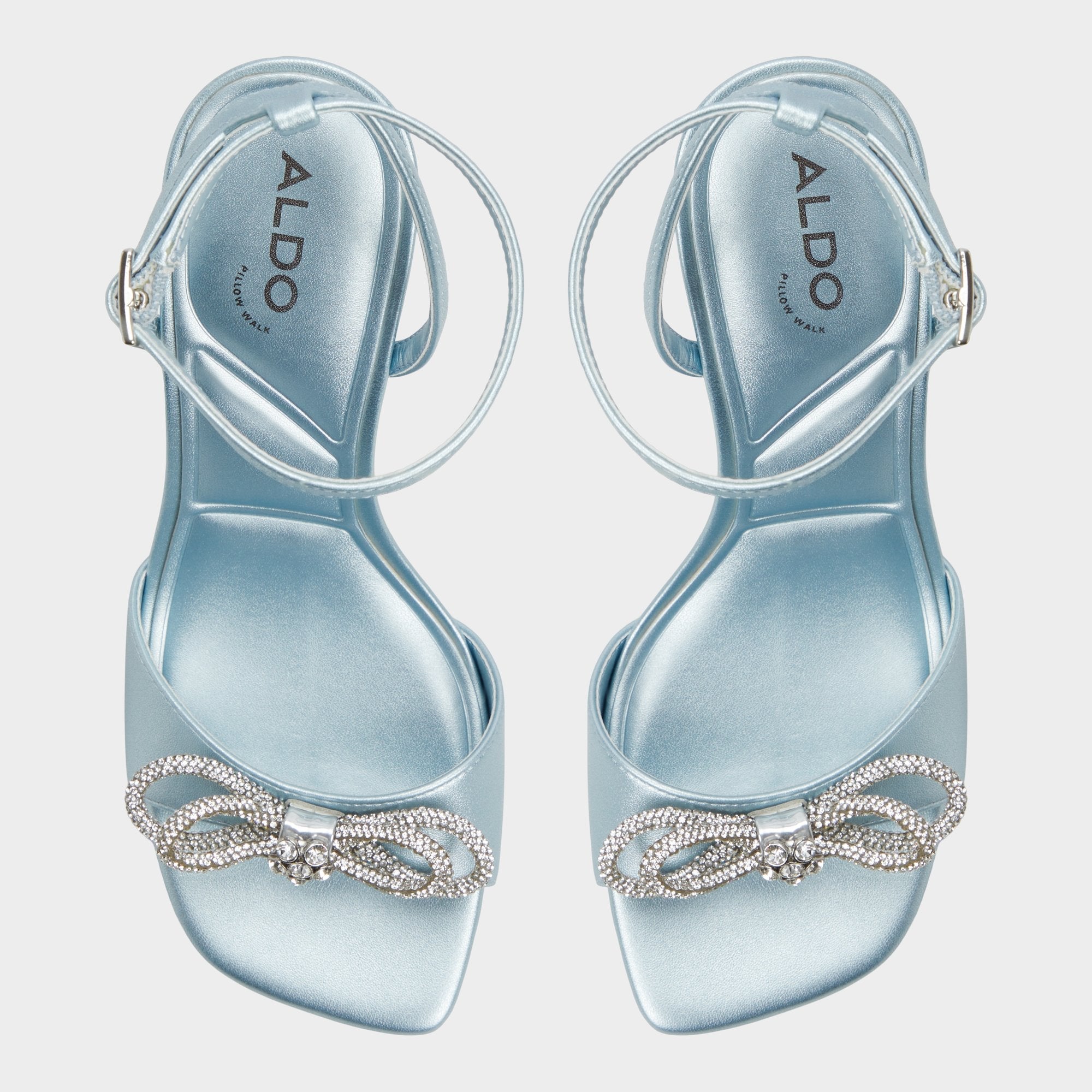 Aldo Ozley Other Blue Women's Strappy sandals - Strappy heeled sandal Other Blue