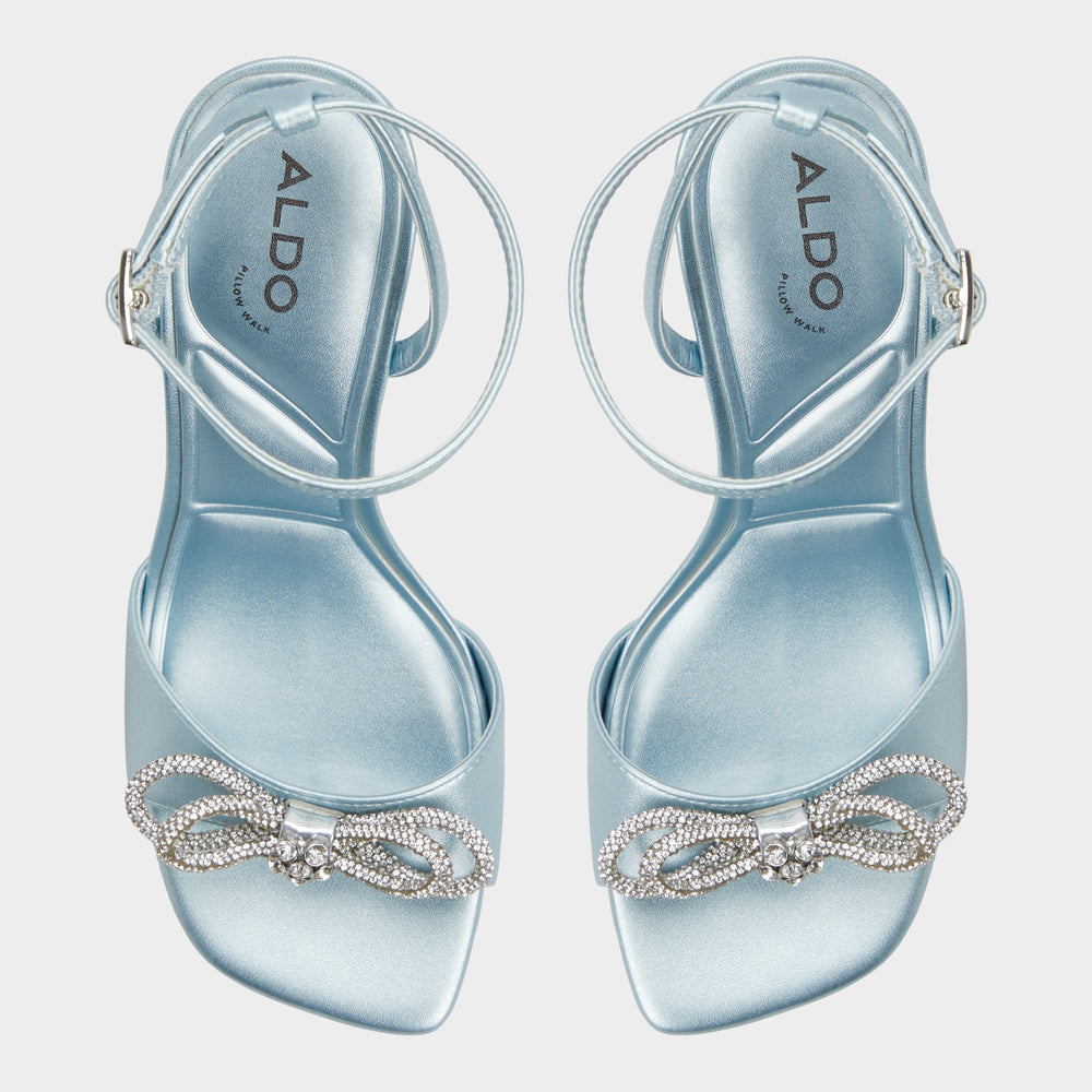 Aldo Ozley Other Blue Women's Strappy sandals - Strappy heeled sandal Other Blue