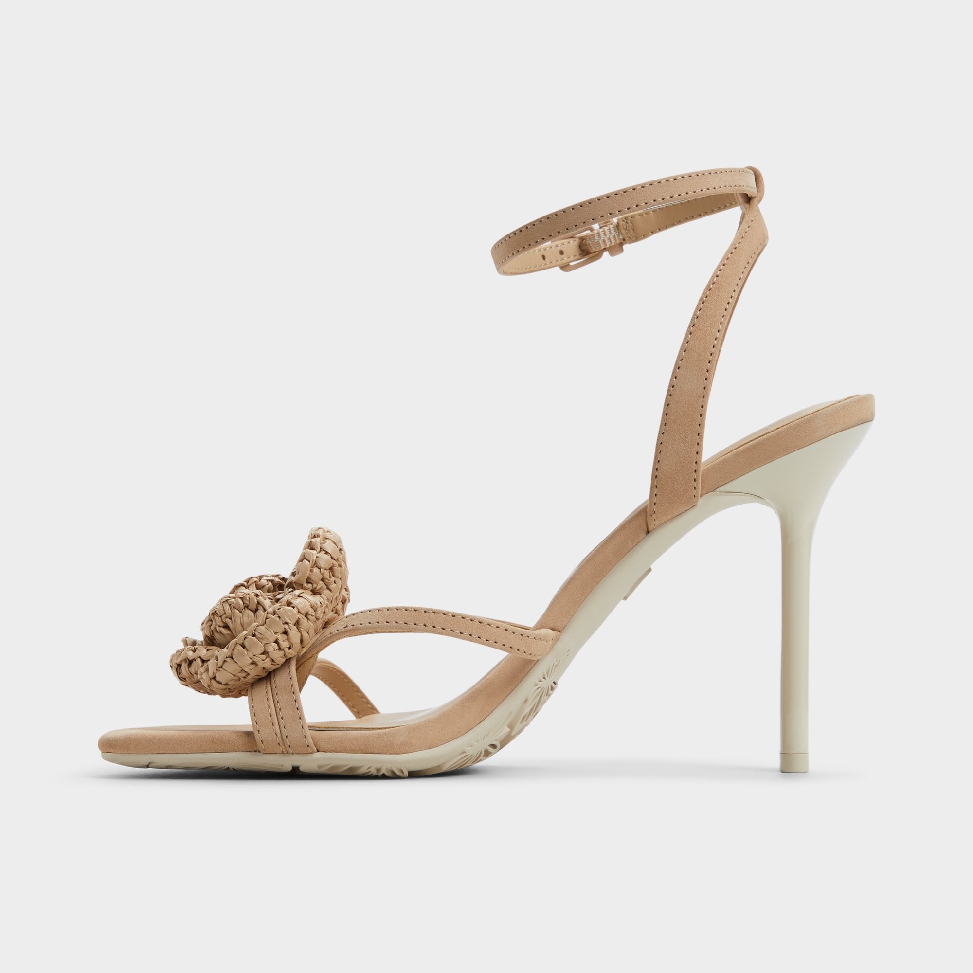 Aldo Wildblossom Sand Women's Heeled sandals - Strappy heeled sandal, Stiletto heel Sand