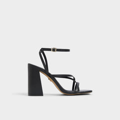 Aldo Laurader Other Black Women's Block heels - Strappy heeled sandal, Block heel Other Black
