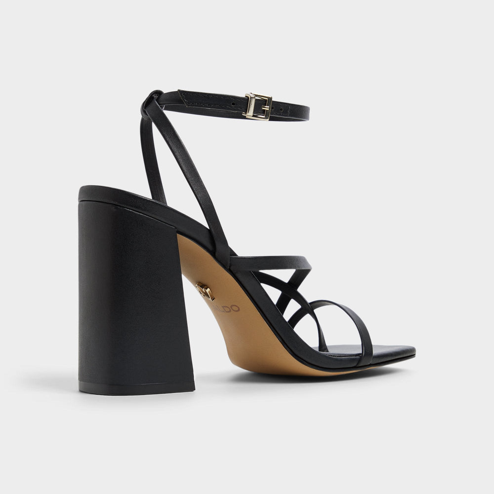 Aldo Laurader Other Black Women's Block heels - Strappy heeled sandal, Block heel Other Black