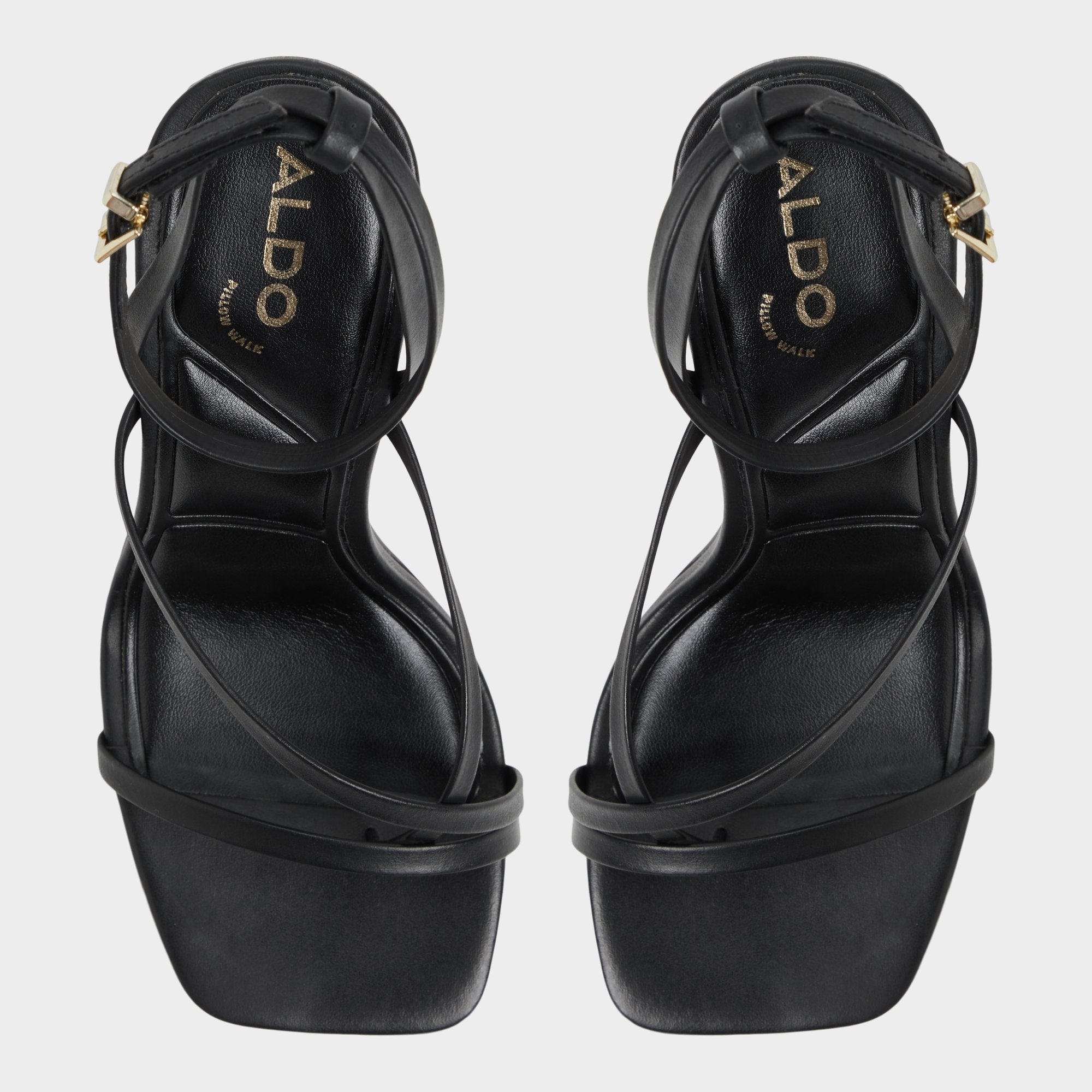Aldo Laurader Other Black Women's Block heels - Strappy heeled sandal, Block heel Other Black