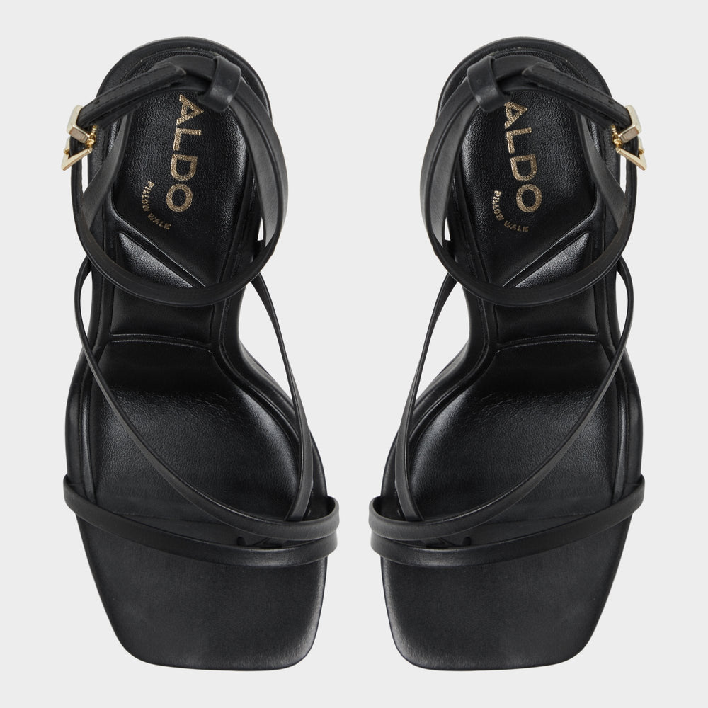 Aldo Laurader Other Black Women's Block heels - Strappy heeled sandal, Block heel Other Black