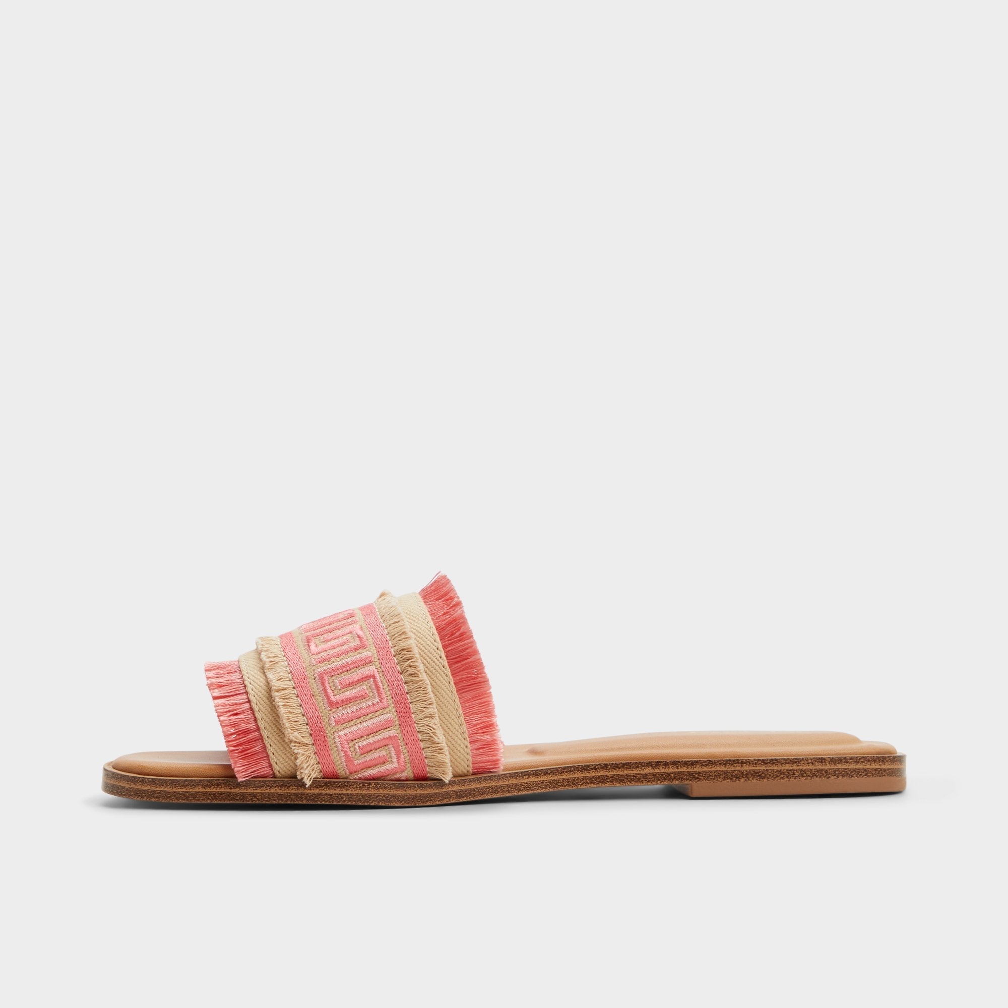 Aldo Nalani Coral Women's Flats - Slide sandal Coral