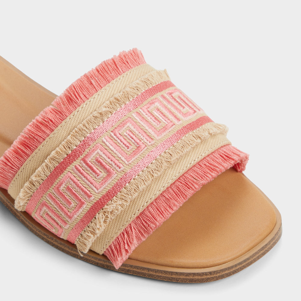 Aldo Nalani Coral Women's Flats - Slide sandal Coral