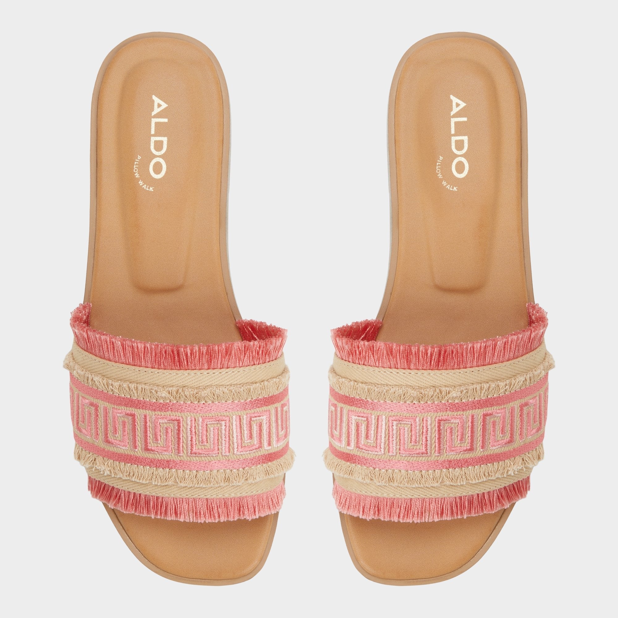 Aldo Nalani Coral Women's Flats - Slide sandal Coral