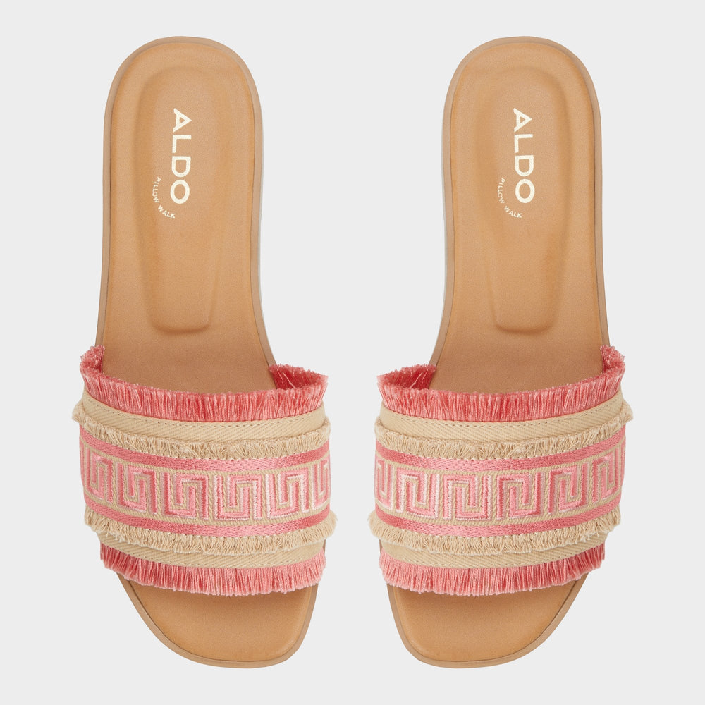 Aldo Nalani Coral Women's Flats - Slide sandal Coral