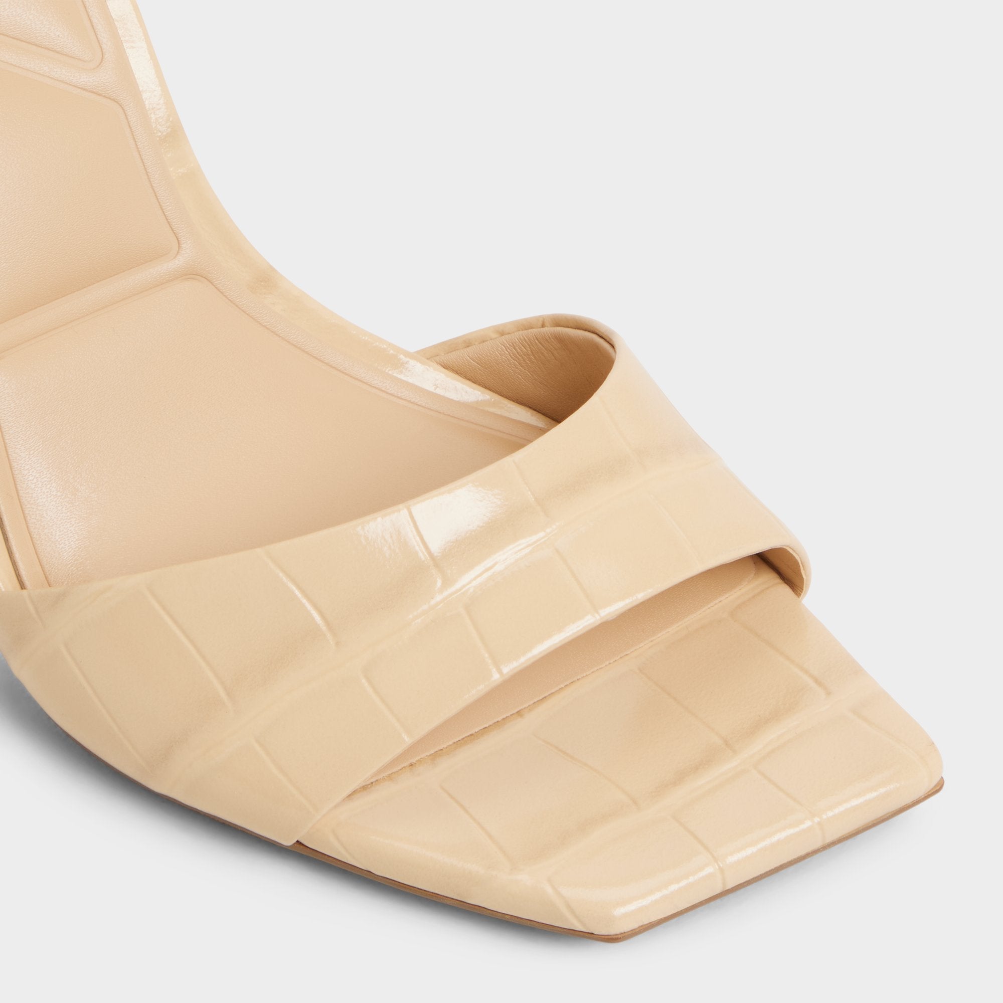 Aldo Harmonious in Medium Beige - Strappy heeled sandal Medium Beige