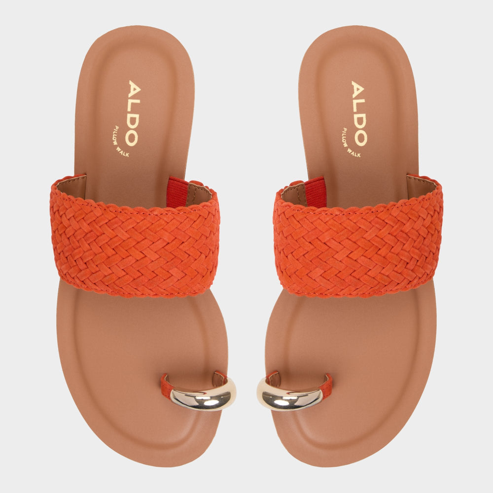 Aldo Beachwalk Medium Red Women's Travel essentials - Slide sandal Medium Red