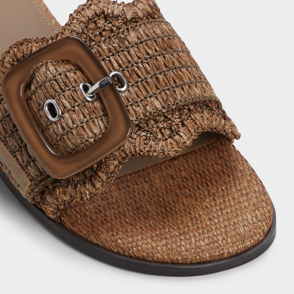Aldo Wavysally in Light Brown - Slide sandal Light brown