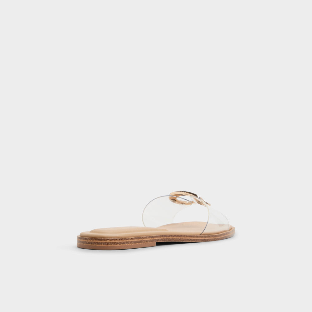 Aldo Tidella Clear Women's Flats - Slide sandal Clear