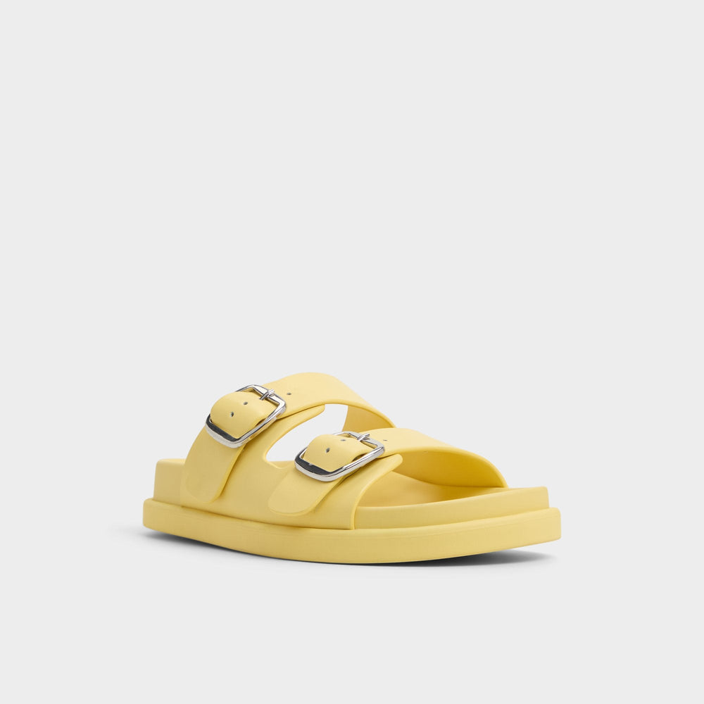 Aldo Bohochic Yellow Women's Travel essentials - Footbed sandal, Footbed sandal Yellow