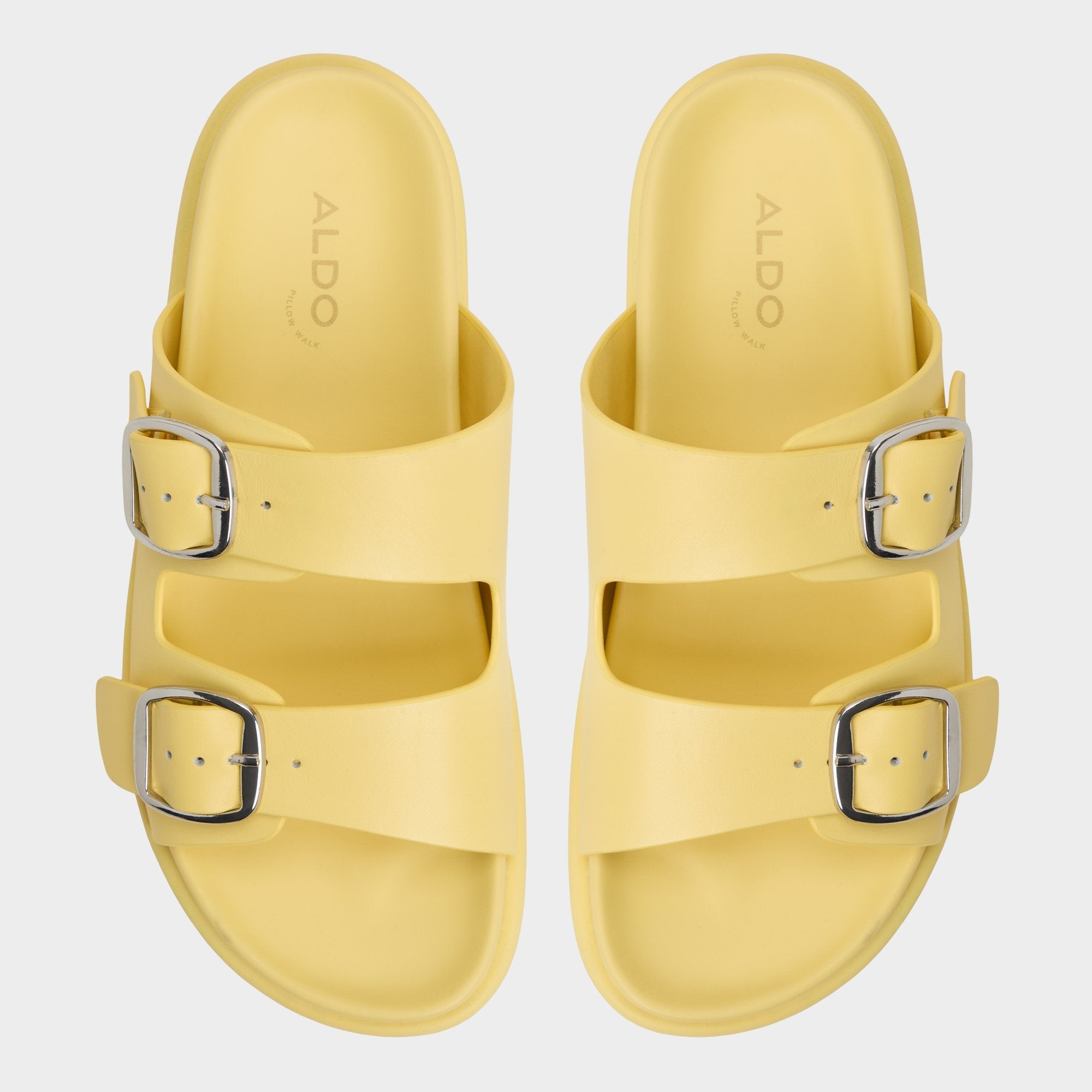Aldo Bohochic Yellow Women's Travel essentials - Footbed sandal, Footbed sandal Yellow