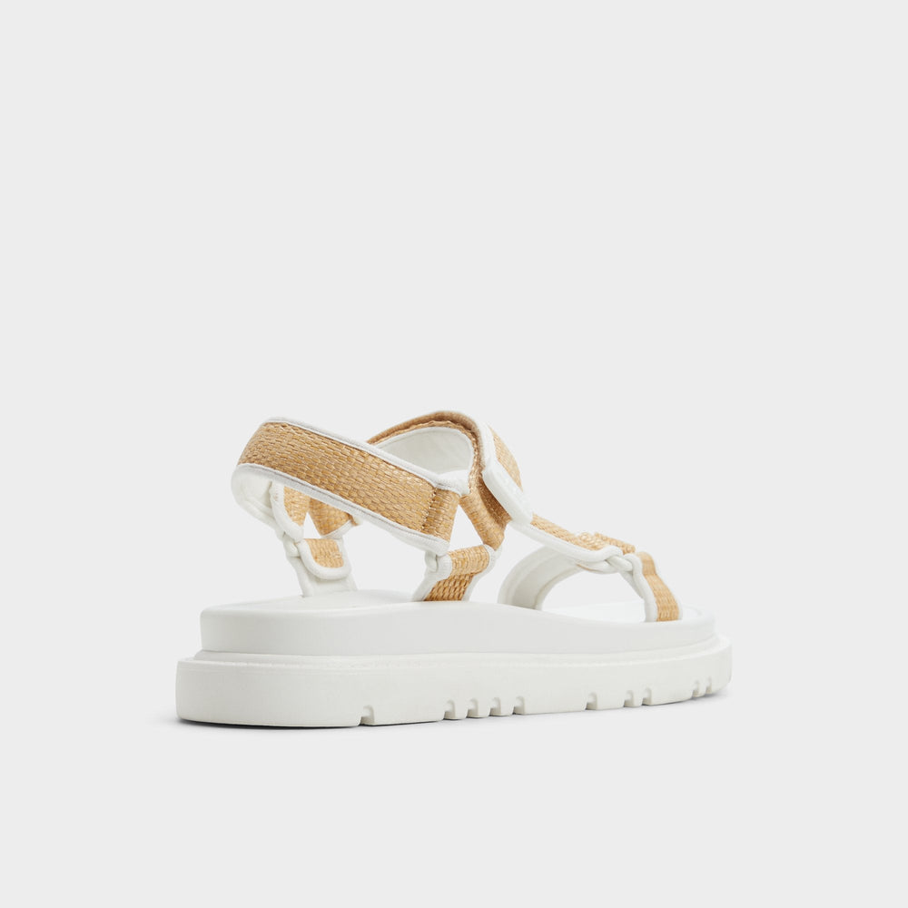 Aldo Oceana Natural Women's Footbed sandals - Footbed sandal Natural