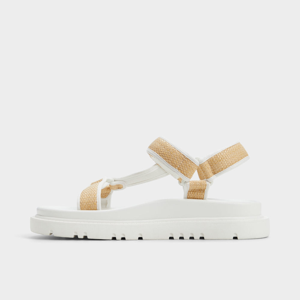 Aldo Oceana Natural Women's Footbed sandals - Footbed sandal Natural
