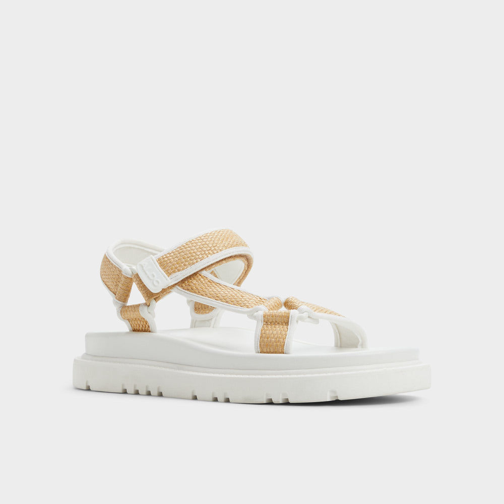 Aldo Oceana Natural Women's Footbed sandals - Footbed sandal Natural